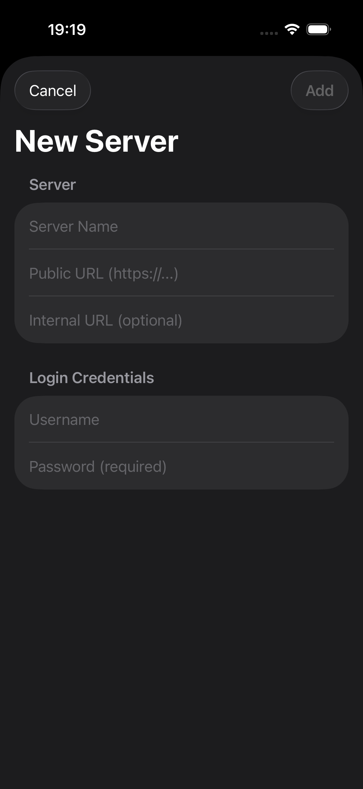 New Server